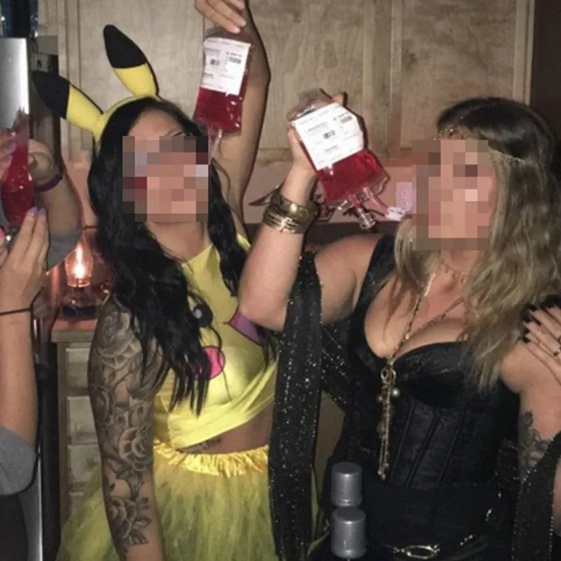 10 шт. 350 мл Прозрачный Медицинский ПВХ материал многоразовый пакетик крови для