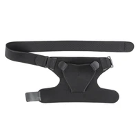 adjustable shoulder brace support strap wrap belt band pad shoulder care bandage black