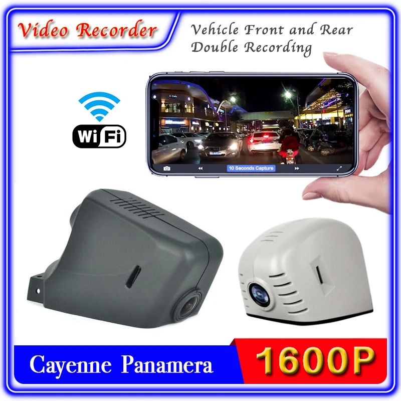 

For Porsche Cayenne 9Y0 9Y3 Panamera 971 G2 Car Driving Video Recorder DVR WIFI Front Rear Double Recording Dash Cam Camera