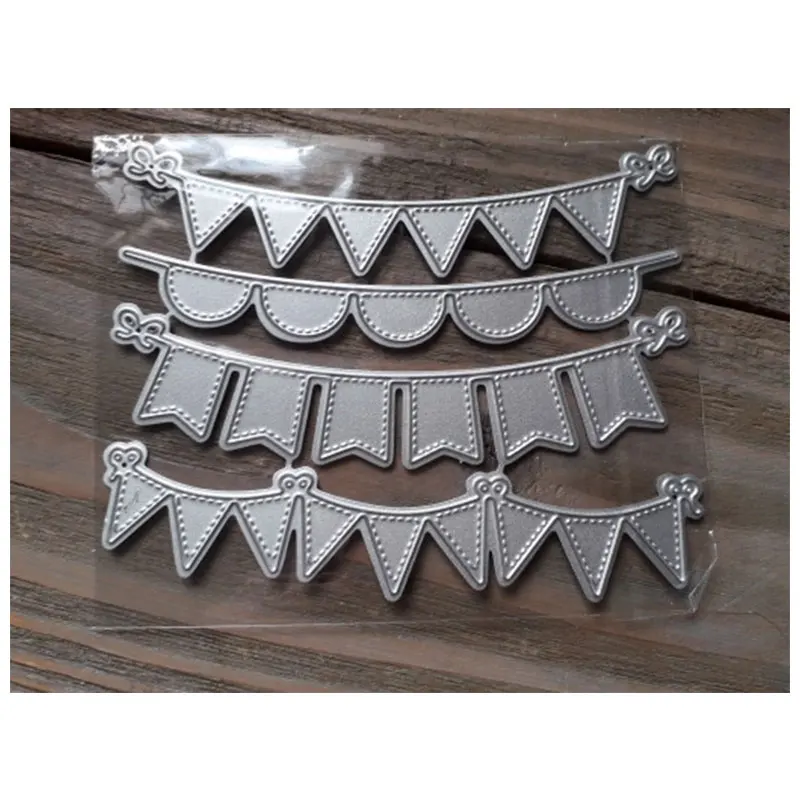 Adv one штампы для скрапбукинга из металла 4 шт./компл. выбивания флагов рукоделия