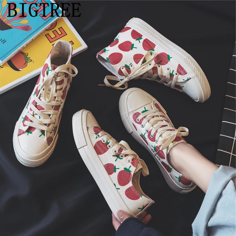 Кеды женские холщовые кроссовки с вулканизированной подошвой повседневная