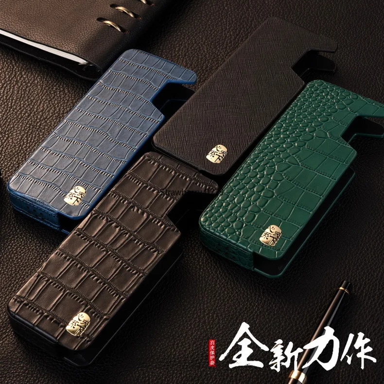 luxury genuine leather pouch for samsung z fold2 cover pouch protective bag for galaxy fold 5g case galaxy z fold 2 phone cases free global shipping