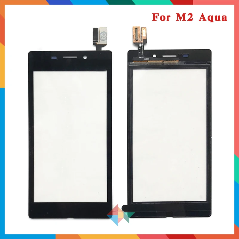 4," для sony Xperia M2 S50H D2302 D2303 D2305 D2306 и M2 Aqua D2403 сенсорный экран дигитайзер Передняя стеклянная Сенсорная панель объектива