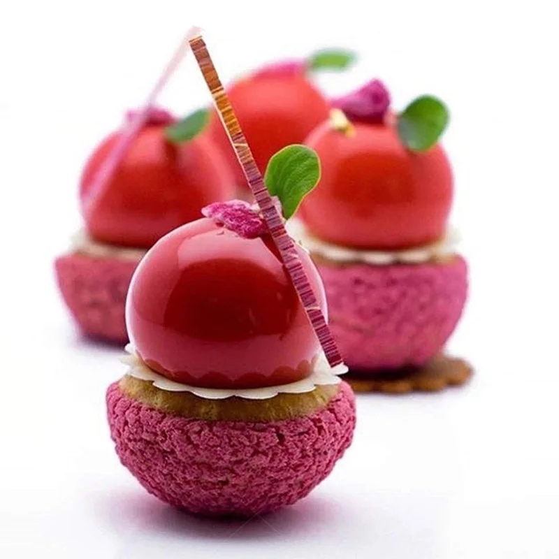 15 Cavity Round Ball Silicone Mold 3D Truffle Chocolates Baking Molds Mousse Cake Dessert Mould For Pastry Decoration Tools | Дом и сад