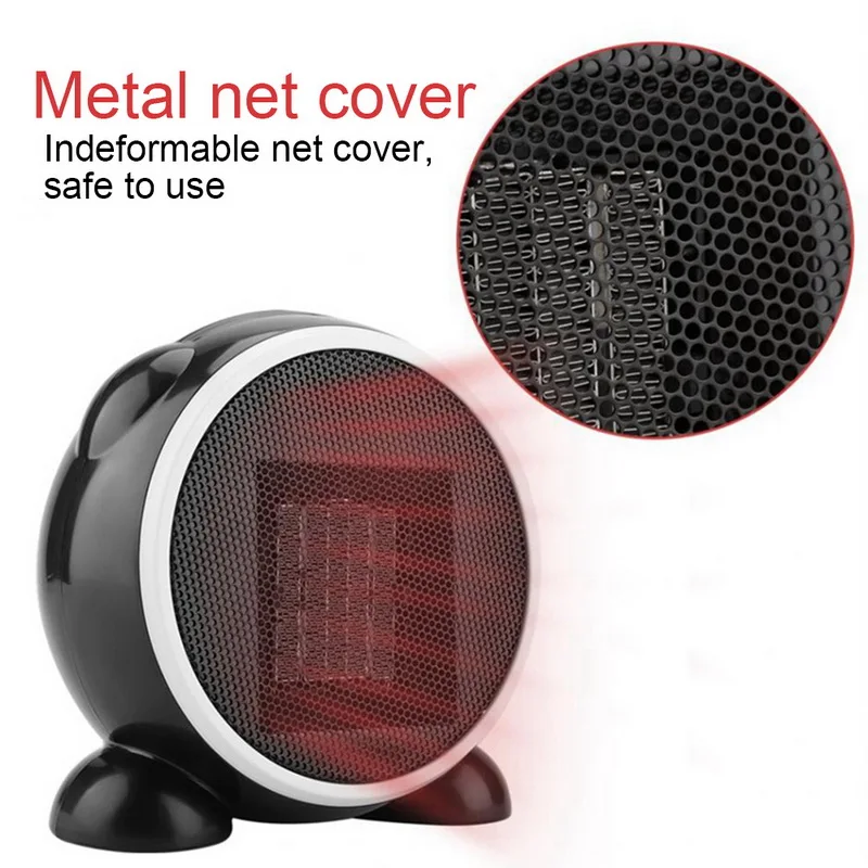 Электрический нагреватель регулируемый термостат портативный подогрев воздуха