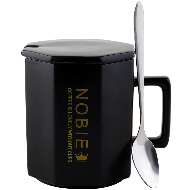 

Чашка фарфоровая чайная с ложкой и крышкой, 280 мл