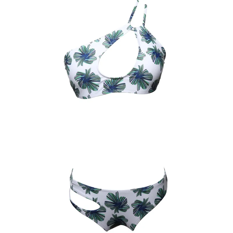 

Women& Girl Swimsuit Bikini Mother& Daughter Two-piece Swimwear Hollow Top Children Low-waisted Bathing Suit Beach Clothes