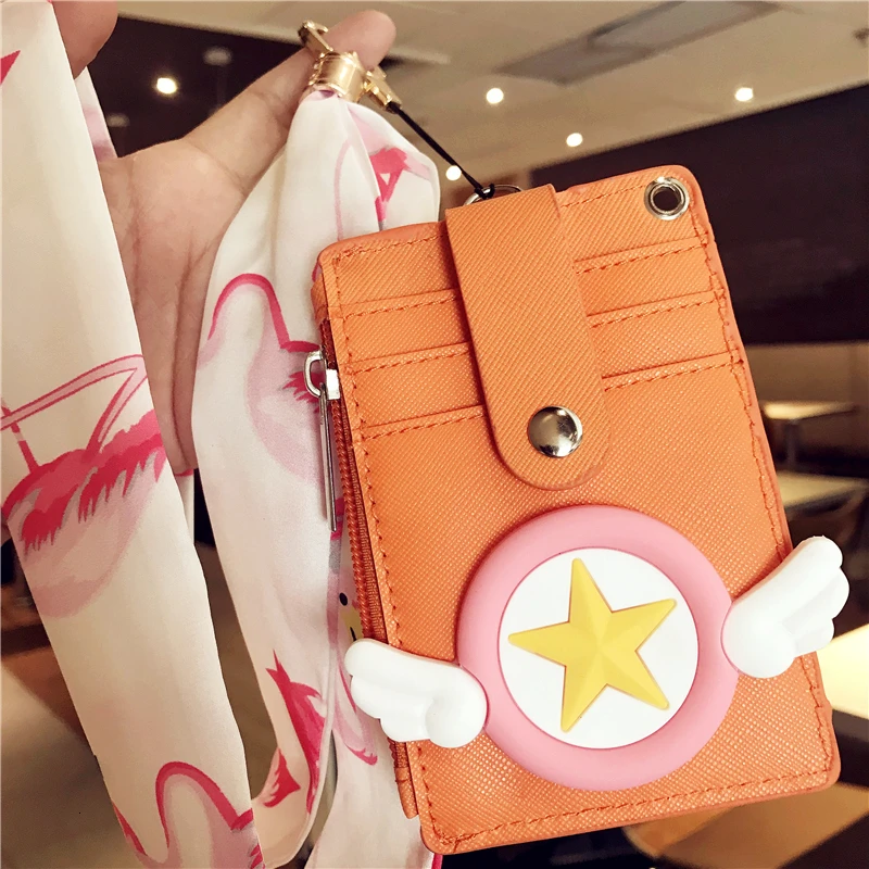 Kawaii Мультфильм Ключ карта с Брелок ID держатель для карт милые банковские кредитные карты пакеты на день рождения Рождественский подарок для подруги