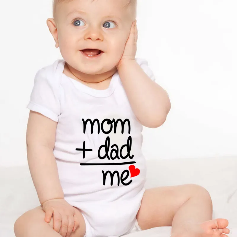 Боди для новорожденных мальчиков и девочек наряд одежда мамы папы я буквы