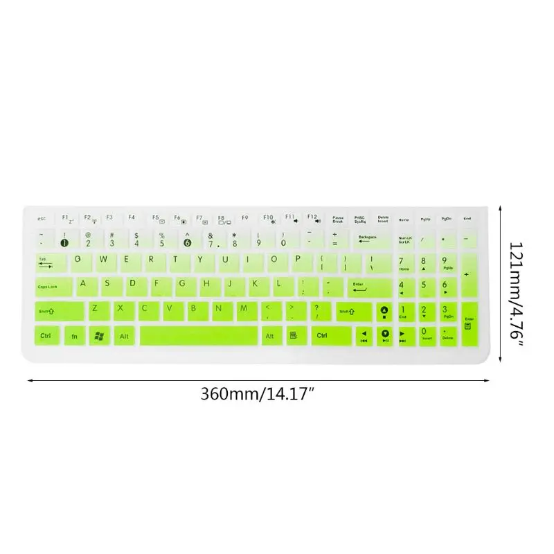 

2020 Waterproof Silicone Keyboard Protector Skin Cover Keypad Film Skin Protection dust proof film for Asus K50 Laptop Accessory