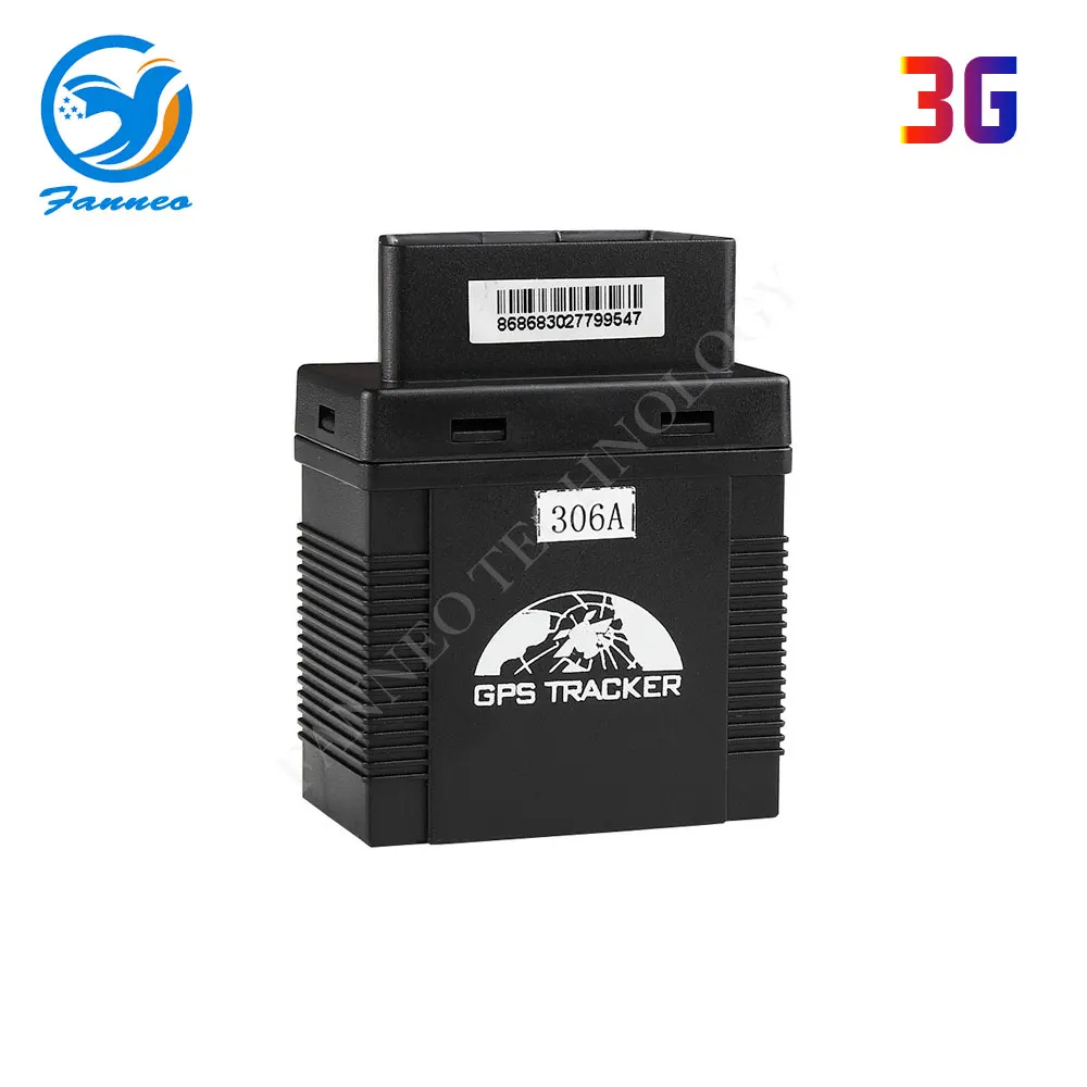 Автомобильный GPS трекер 3G OBD ii 306A подключи и работай голосовой монитор локатор