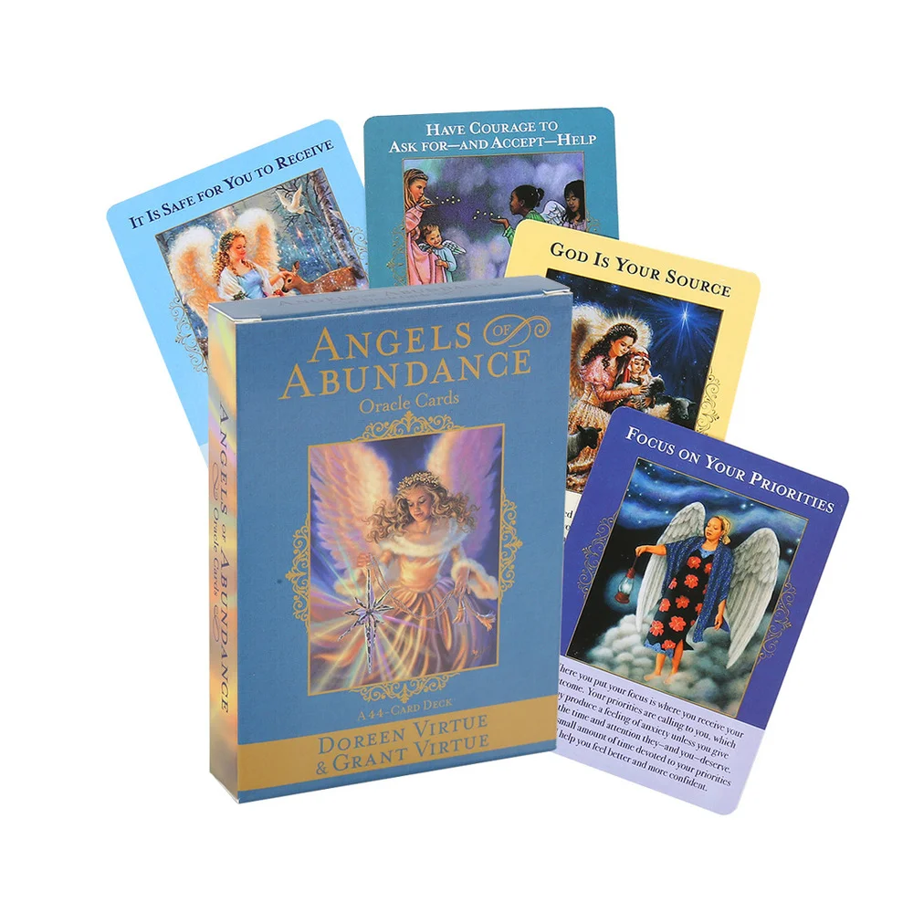 

Angels of Abundance Tarot Board Game Toys Oracle Rider Waite Divination Prophet Prophecy Card Poker Gift Prediction Oracle