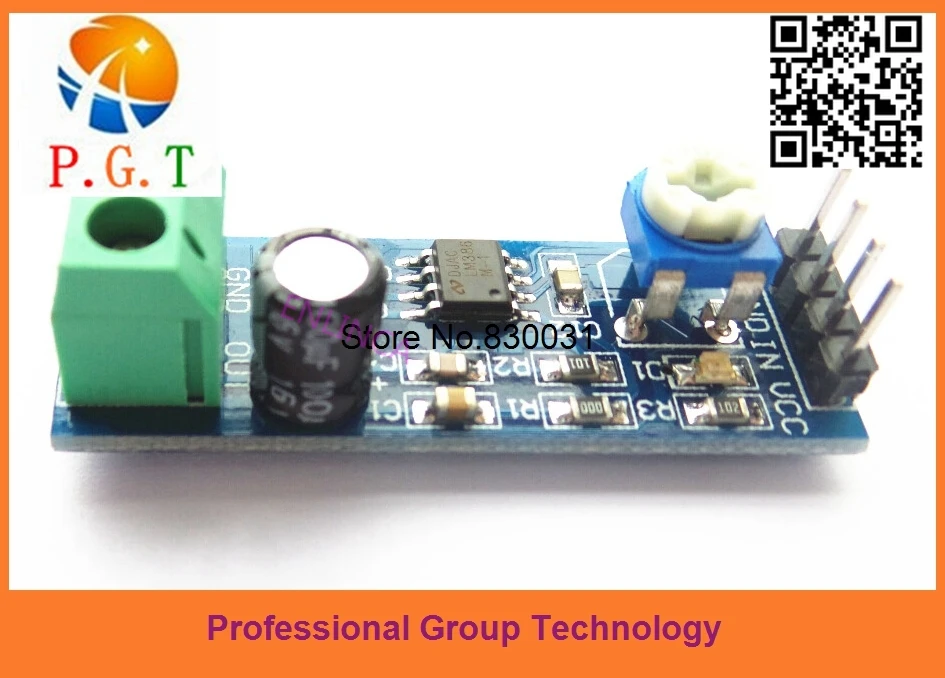 

1 шт., регулируемый модуль усилителя звука LM386 200