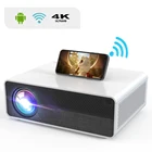 Проектор XIDU для кинотеатра, 4K Full HD 1080P, светодиодный 3D проектор для домашнего кинотеатра, Android 9.0, Wi-Fi, Bluetooth, умный проектор 300 дюйма