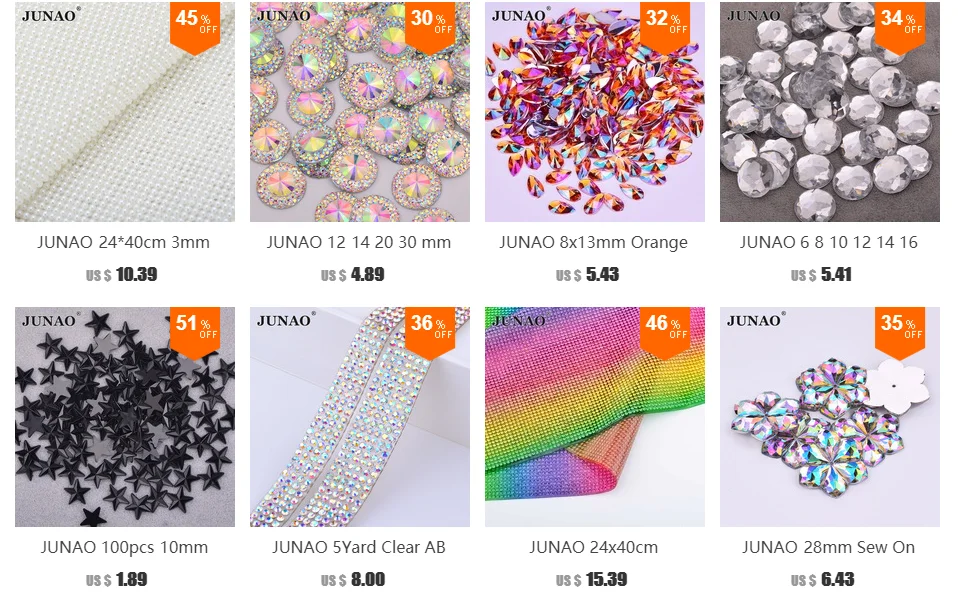 JUNAO ss 16 20 30 темно-синие стеклянные стразы с горячей фиксацией, круглые камни с горячей фиксацией, стразы с плоской задней поверхностью, не Швейные Стразы для рукоделия