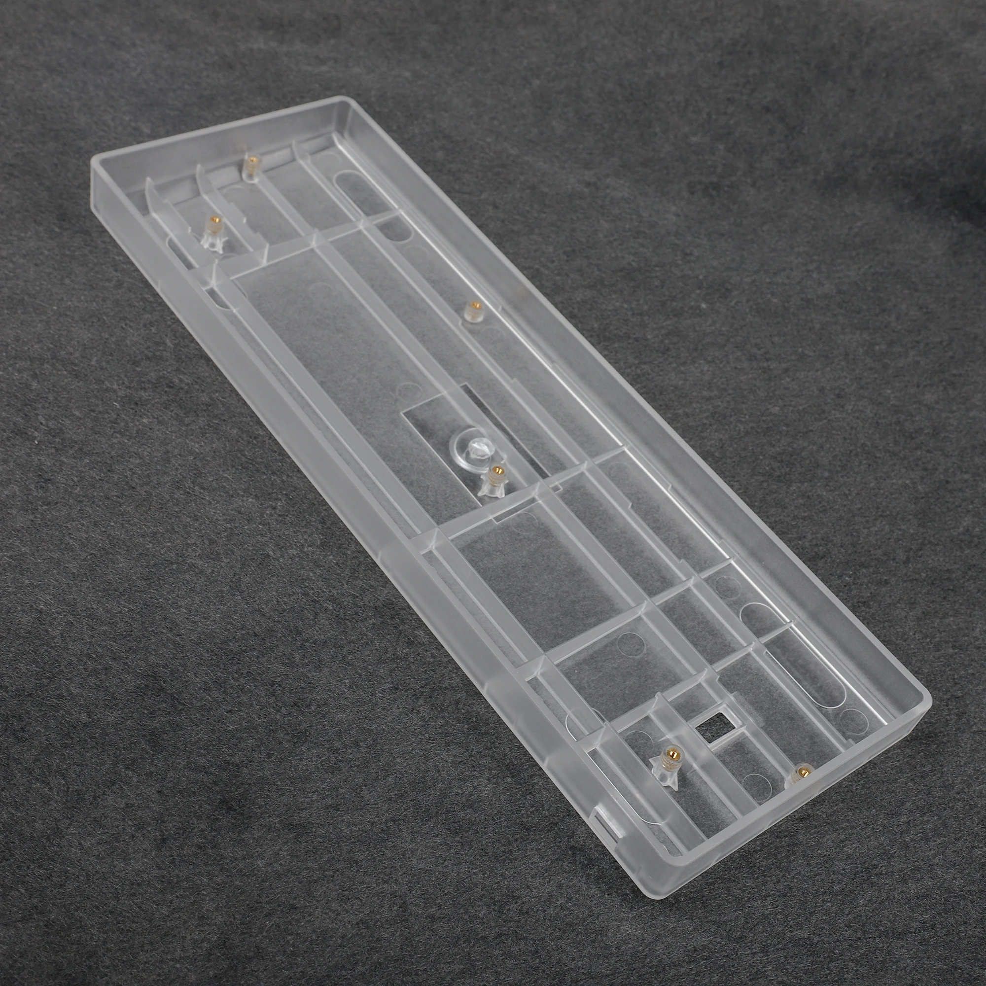 Прозрачный молочно белый блестящий прозрачный GH60 пластиковый чехол PCB Costar Plate Hand