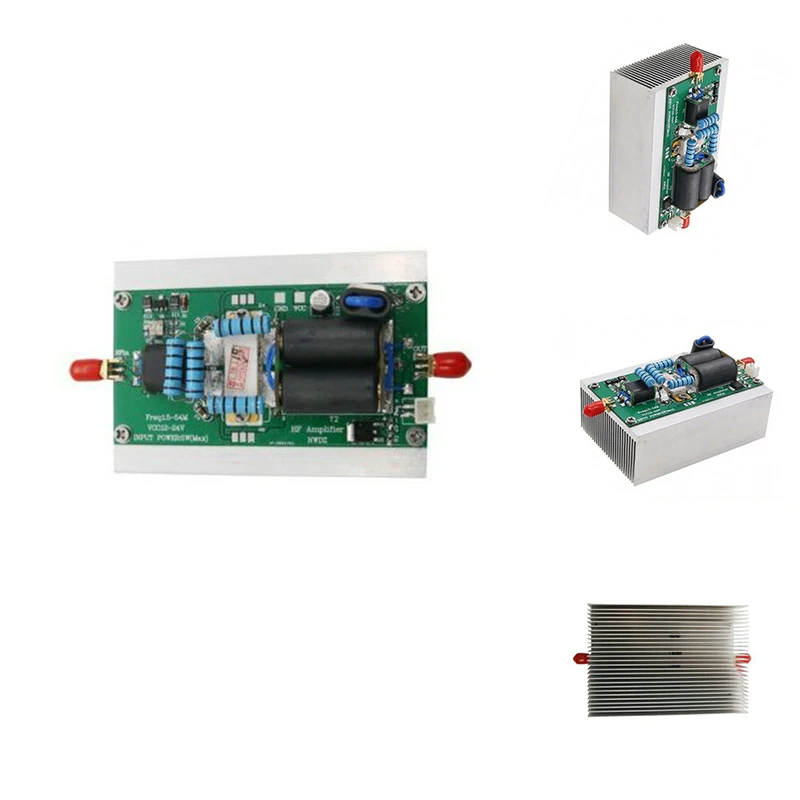 

Shortwave Amplifier RF Power Amplifier HF RF Amplifier HF Linear Amp 2-54MHz for Ham Radio