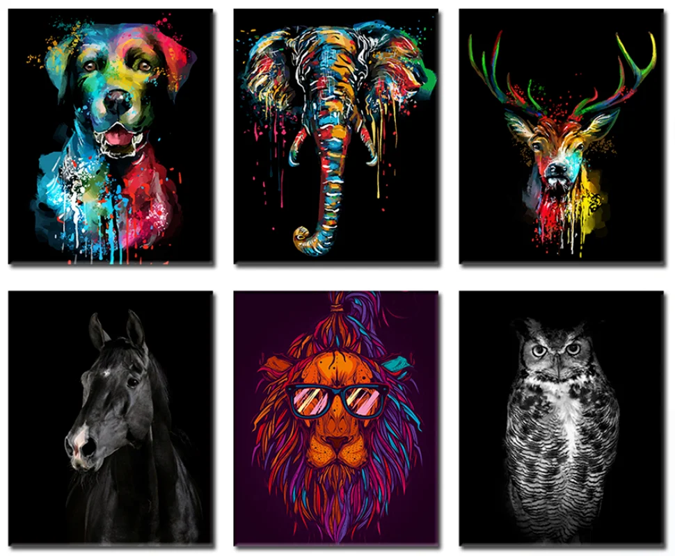 

Набор для алмазной живописи, без рамки, с клеем