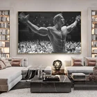 Арнольд Шварценеггер, бодибилдинг мотивационное Искусство Холст плакат печать Фитнес вдохновляющий рисунок для декора стен комнаты