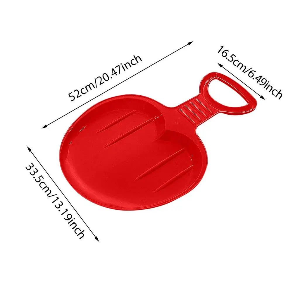 

1pcs Random Color Snow Skiing Pad Outdoor Sled Sledge Sports Skiing Board Thicken Plastic Sand Grass Pad Board Kids Toys Gift