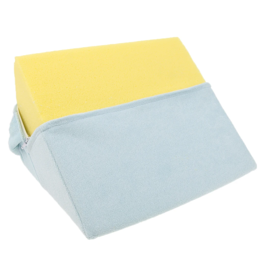 

Elevating Memory Leg Rest Pillow Body Positioning Wedge Cushion Lumbar Support Leg Lifting Cushion with Removable Cover