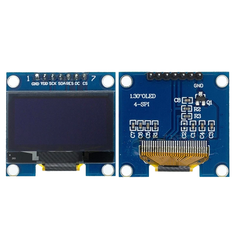 1 шт. светодиодный модуль O 3 дюйма белый цвет SPI 128X64 ЖК дисплей для Communicate D13 Arduino|oled