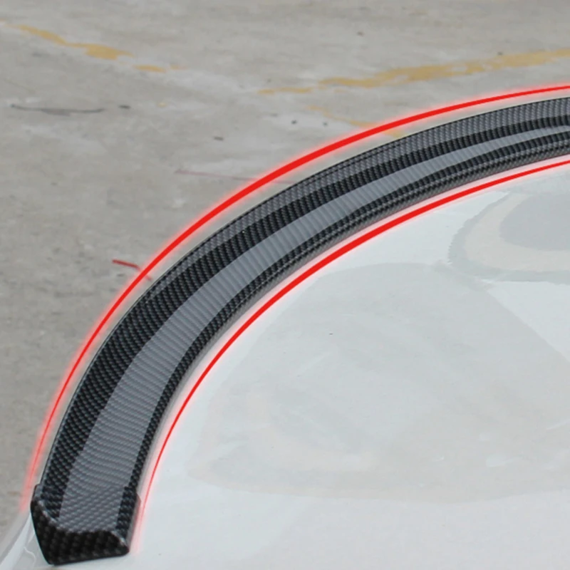 Universal spoiler 1.5M car fiber spoiler for Dodge Journey JUVC/Charger/DURANGO/CBLIBER/SXT/DART images - 6