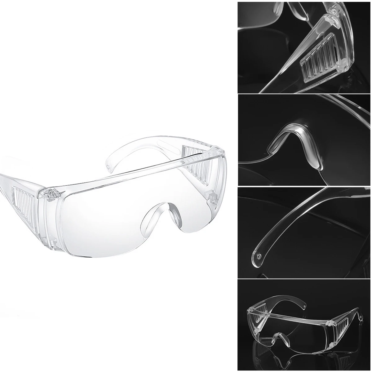 Пылезащитные ветрозащитные Защитные очки ударостойкие защитные с брызгами для