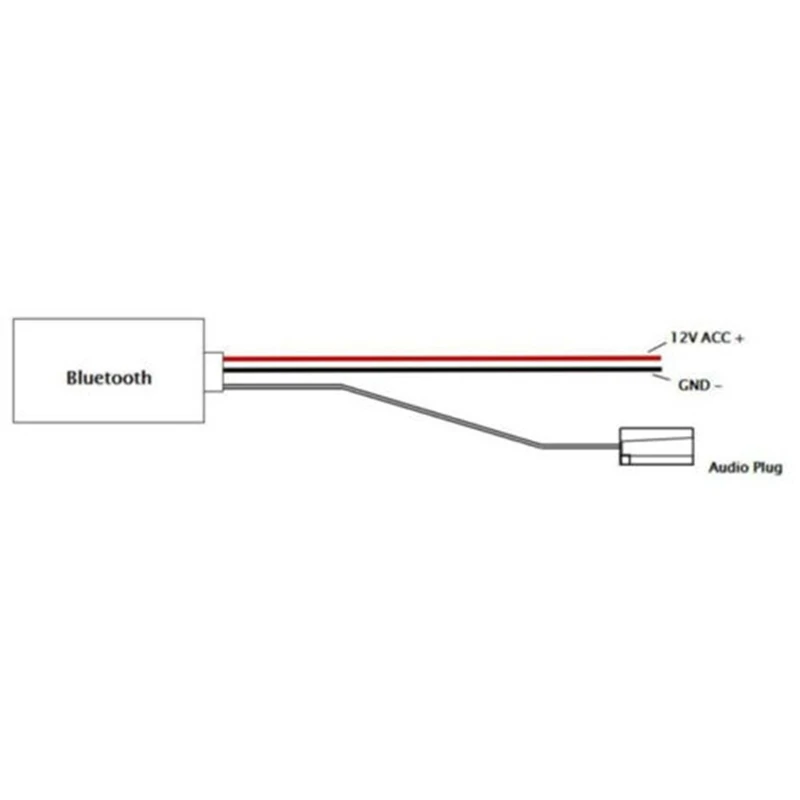 Автомобильный Bluetooth модуль музыкальный адаптер Aux аудио кабель для Alpine CDE-W203Ri IDA X303