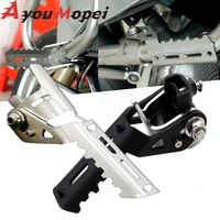 for tiger explorer bmw r1200gs honda x adv motorcycle highway front foot pegs folding footrests clamps 22 25mm