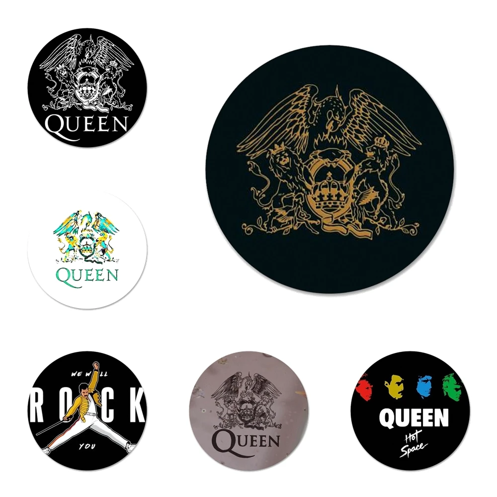 Freddie Mercury Queen band Badge Брошь заколка аксессуары для украшения одежды и рюкзака | Дом