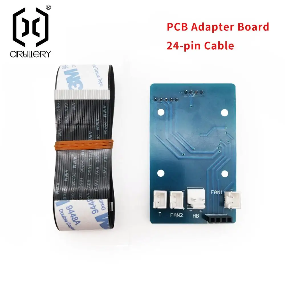 Артиллерия подключения печатающей головки PCB плата адаптера 24 pin кабель для Genius 3D