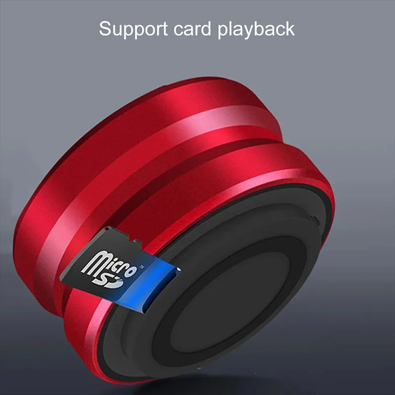 Новинка металлический Bluetooth динамик беспроводной мини-динамик вставной TF карта