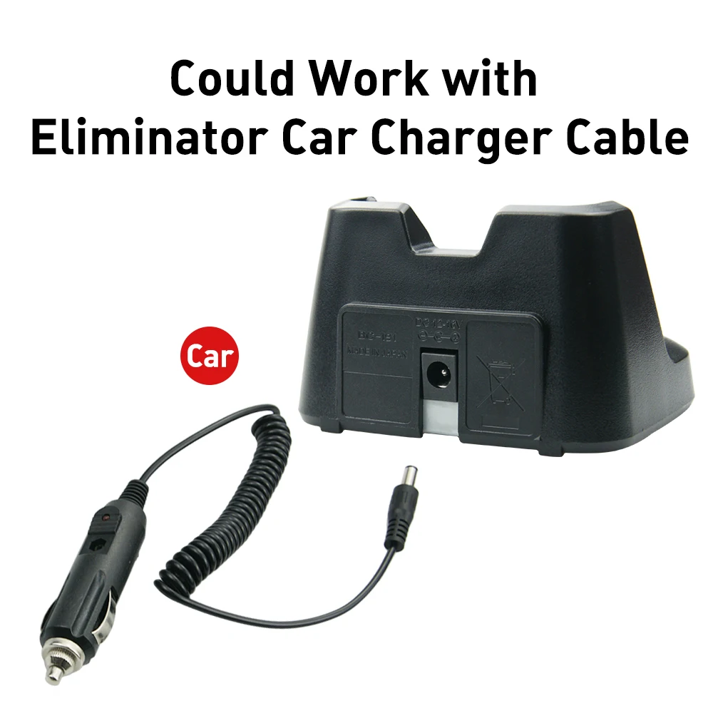 BC-191 Quick Charger for ICOM BP-264 IC-F3011 F4011 F3101D IC-V80 IC-T70 IC-F27SR F3002 F4002 F3001 F4001 F4003 Two Way Radio