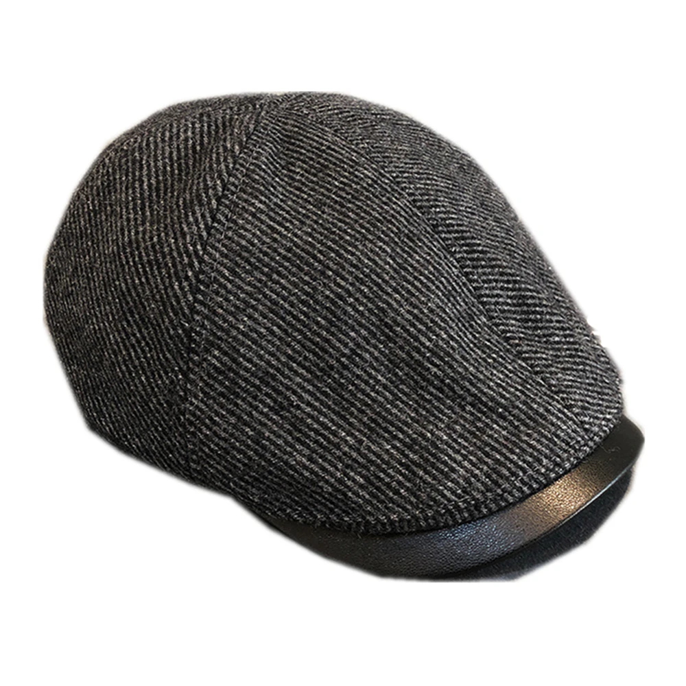 

BUTTERMERE Ivy Cap Wool Tweed Flat Caps Men Vintage Newsboy Scally Hat Casual Autumn Winter Men's Brown Gray Driving Hats