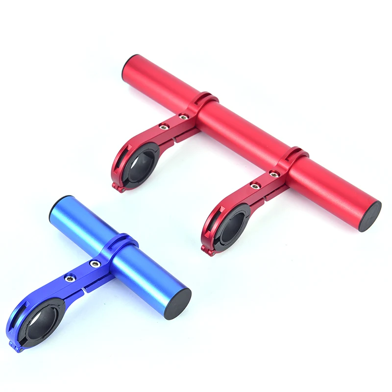 1 шт. удлинитель руля велосипеда алюминиевый сплав держатель двойные зажимы |