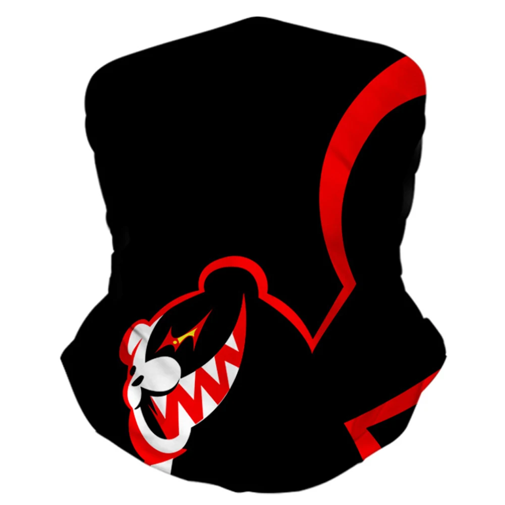 Аниме Обложка для лица Балаклава Шарф Шея виганронпа Женская наружная