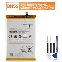 replacement battery bn56 for xiaomi redmi 9a 9c xiaomi poco m2 pro replacement phone battery 5000mah with free tool