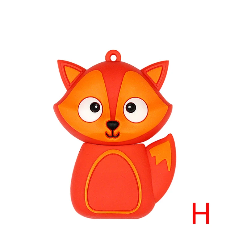 Красивый флеш-накопитель с изображением единорога, кота, пчелы, совы и ручки с памятью на 4/8/16/32/64/128 ГБ, подарок для детей.