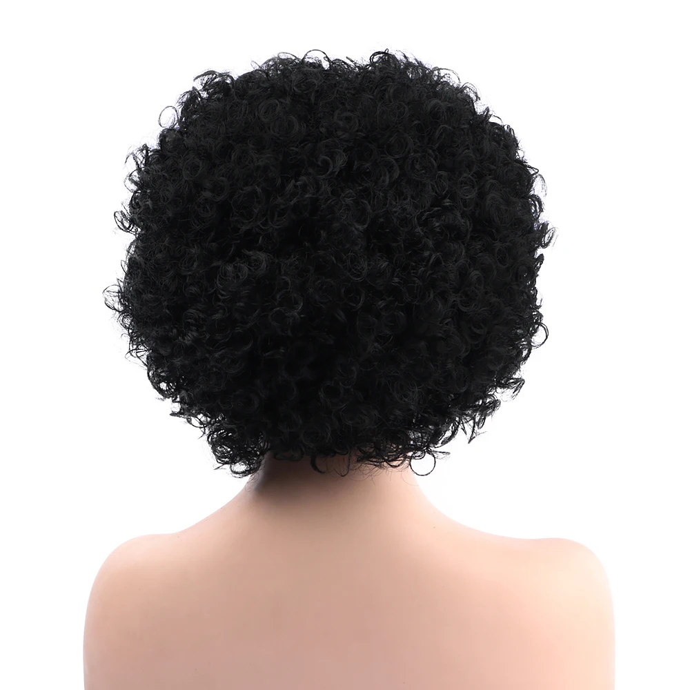 Бесплатная красота 12 &quotкороткий белый синтетический Ретро Хиппи 70s 80s диско