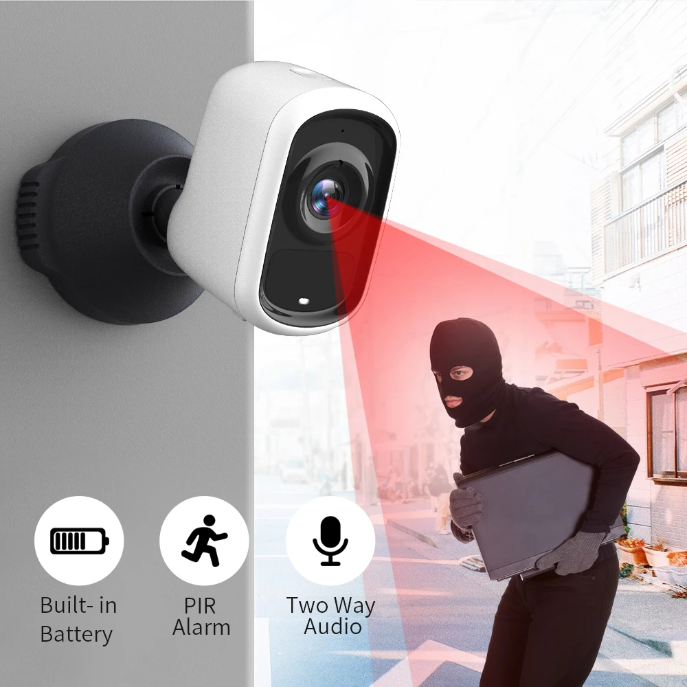 Камера видеонаблюдения SDETER инфракрасная камера безопасности с защитой от