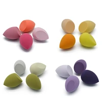 4pcs makeup sponge professional cosmetic puff for foundation concealer cream make up soft water sponge puff wholesale