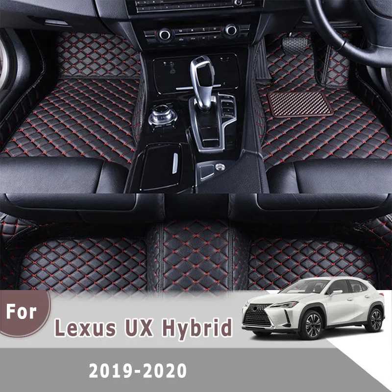 Ковры RHD для Lexus UX Hybrid 2020 2019 автомобильные коврики из искусственной кожи напольные