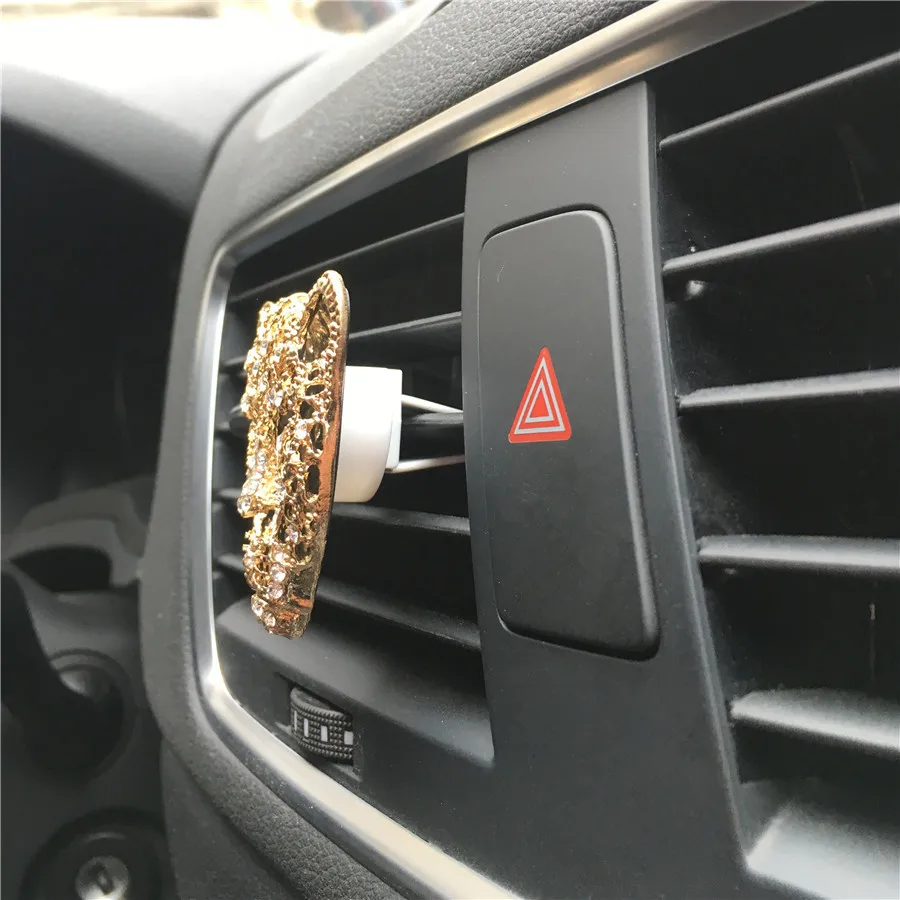 Освежитель воздуха для автомобиля модный Леопардовый зажим духов удаления