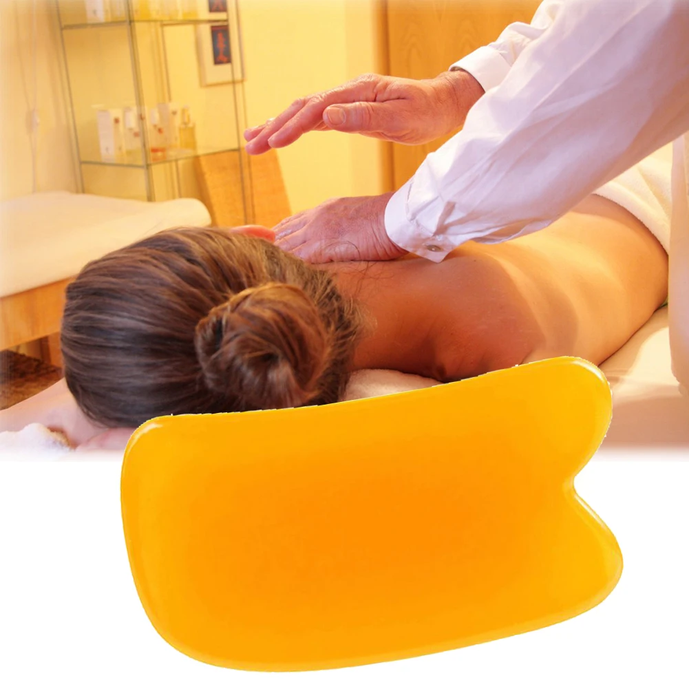 массажер для лица Массажные инструменты соскабливающая доска из смолы китайский