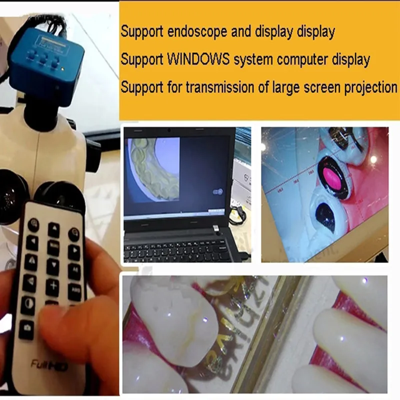 Стоматологический обучающий дополнительный хирургический микроскоп