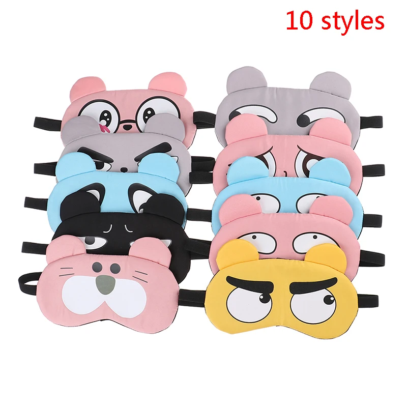 

Cartoon Sleep Eye Mask Cute Funny Anime Eye Cover Sleeping Mask Kids Eye Shade Band Blindfolds Sleep Aids Travel Rest Eyepatch