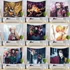 Декоративный гобелен для дома, с цифровой печатью, размеры 95x73 см