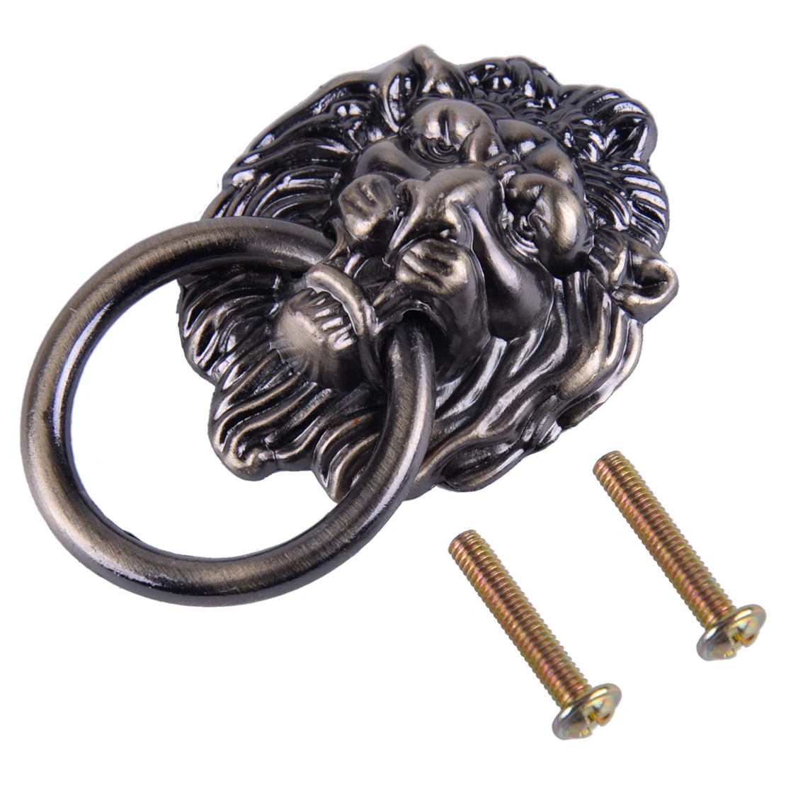LETAOSK 10 шт. лев голова комод Ящик Дверь Шкаф Мебель кольцо вытяжная ручка Винтажный