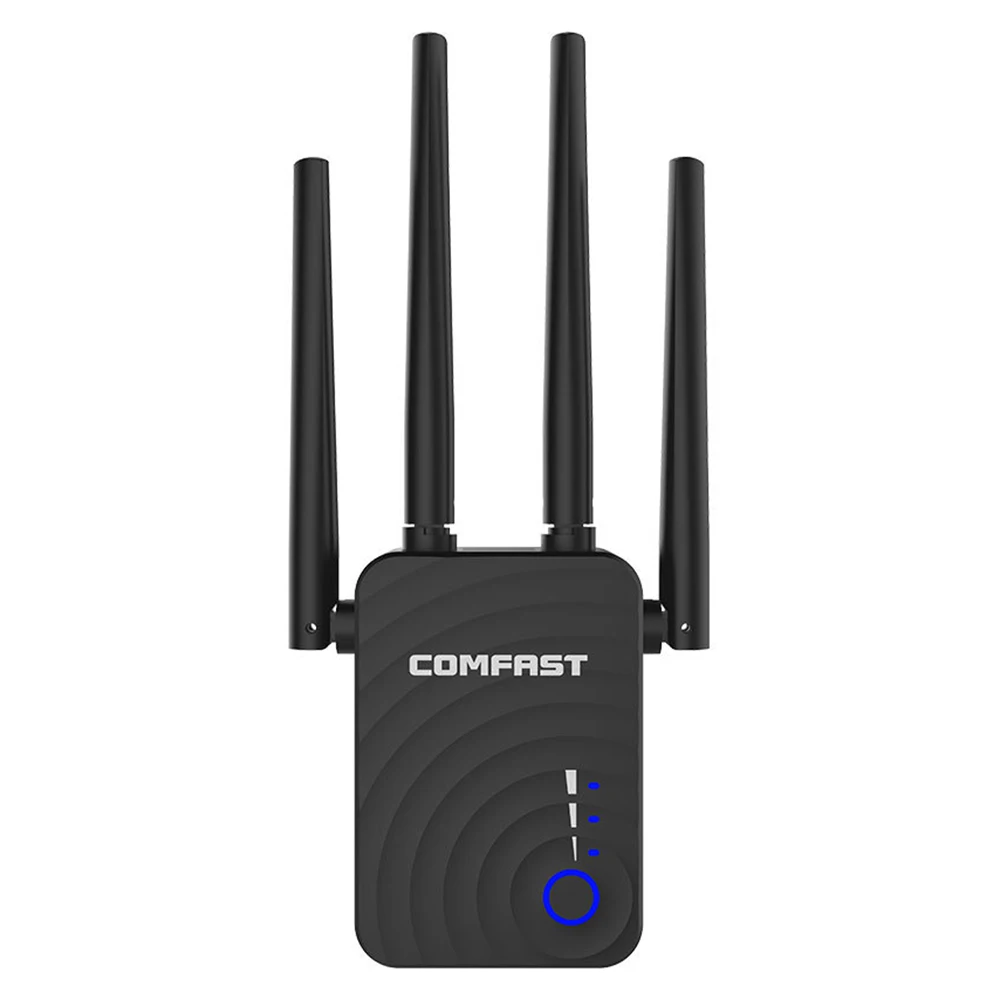 Повторитель Wi-fi Comfast 5 ГГц 1200 Мбит/с 4 антенны 2 дБи | Компьютеры и офис